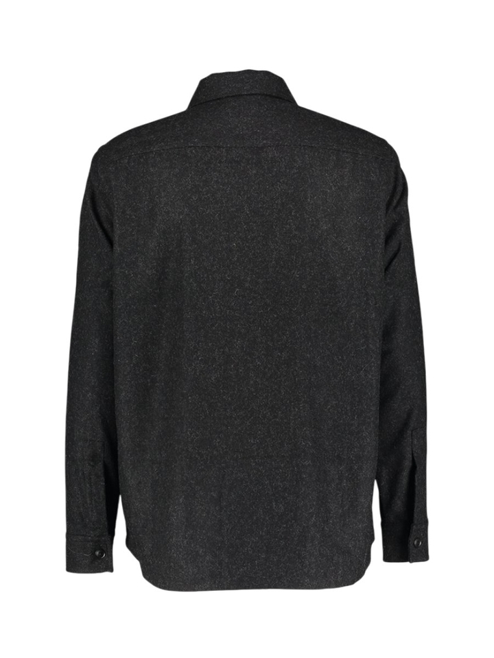 Zwart hemd in dikkere stof Hugo Boss 