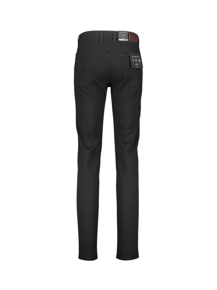 Zwarte modern fit broek Bugatti