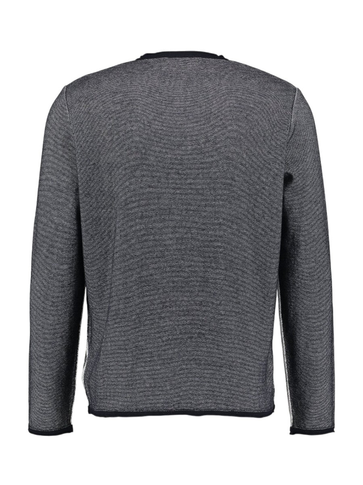 Navy natur pull met ronde hals Phil Better