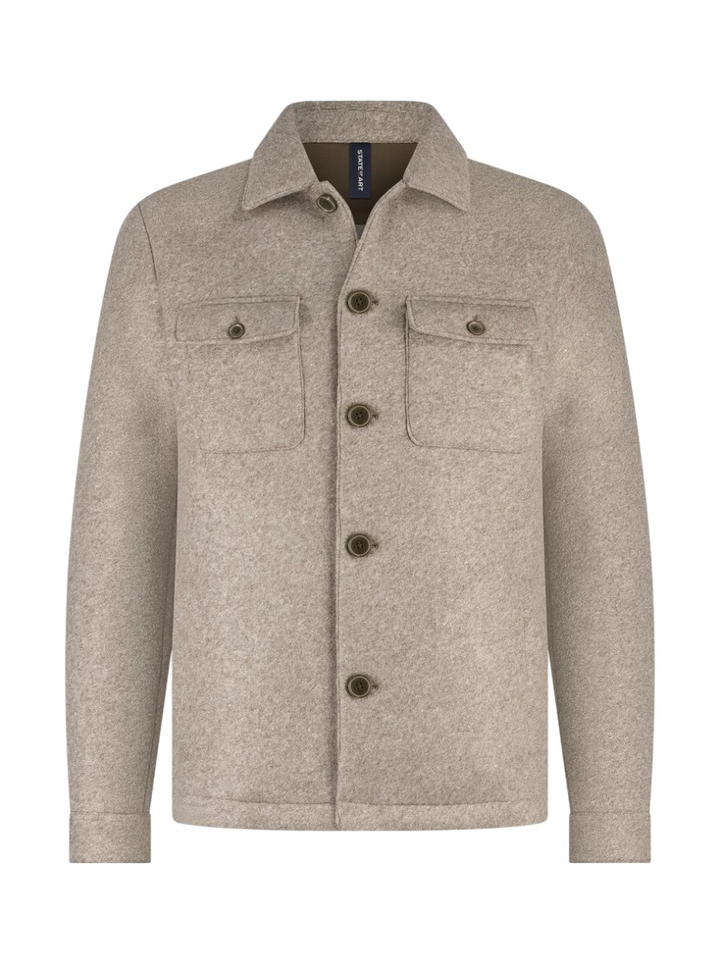 Bruin vestje met knopen State of Art