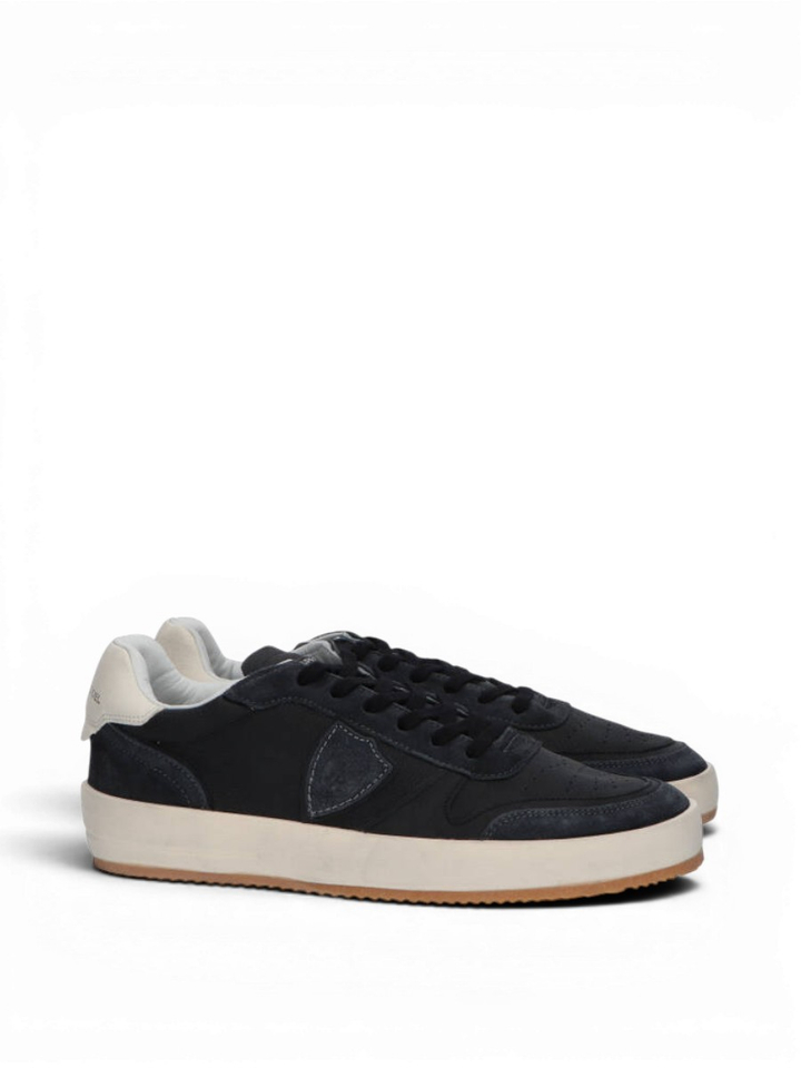 Zwarte lage sneakers Nice low Philippe Model