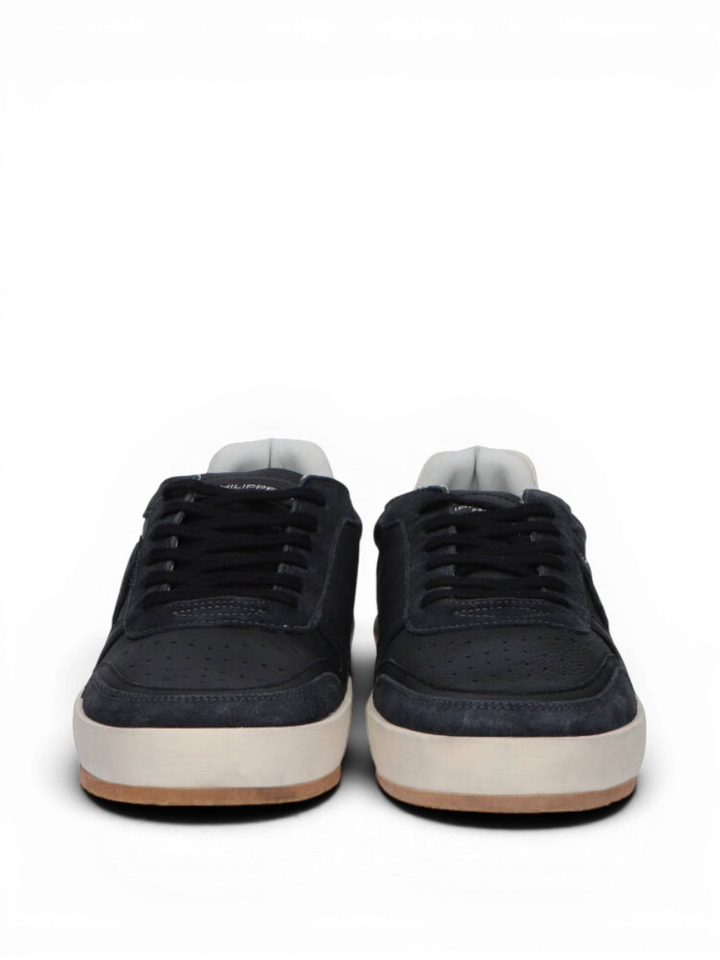 Zwarte lage sneakers Nice low Philippe Model