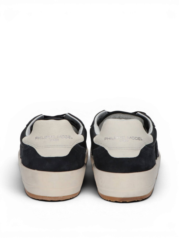 Zwarte lage sneakers Nice low Philippe Model