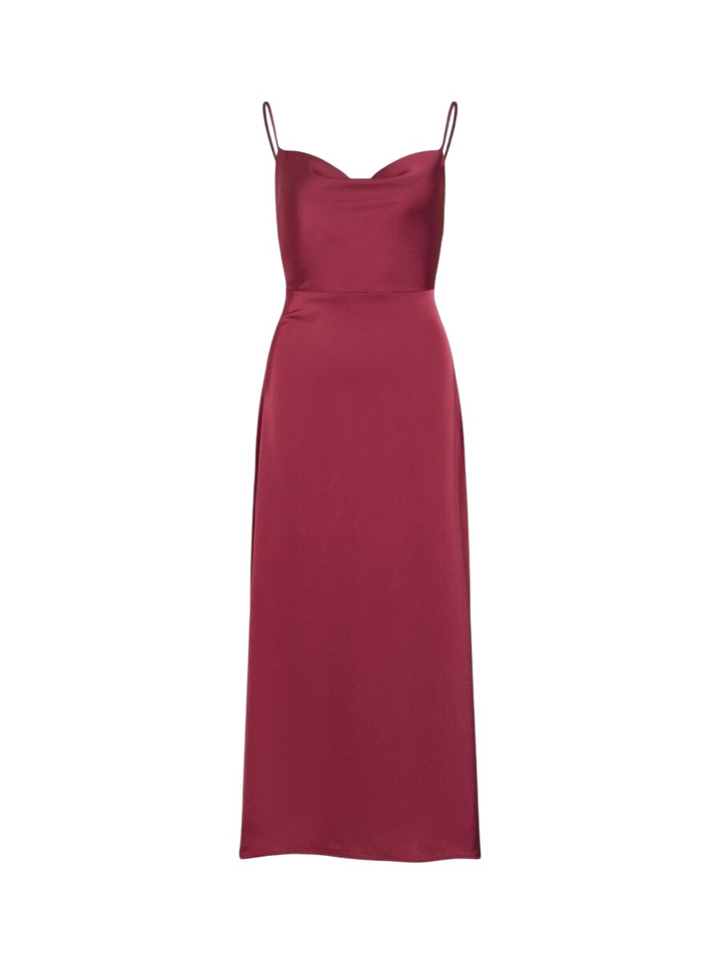 Bordeaux casual kleed Viravenna Vila