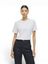 Witte t-shirt met ronde hals en korte mouwen Vinora Vila