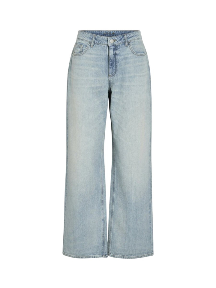 Blauwe loose fit jeans Vipalma Vila