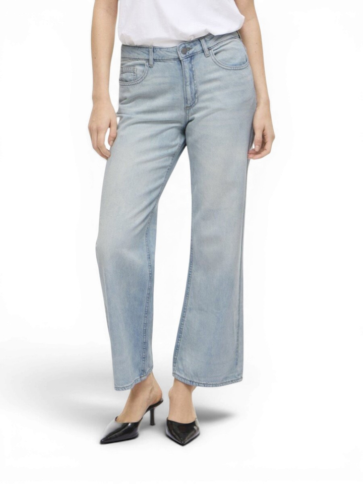 Blauwe loose fit jeans Vipalma Vila