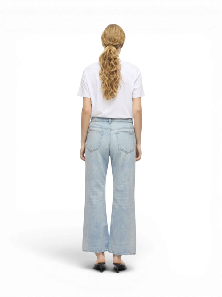 Blauwe loose fit jeans Vipalma Vila