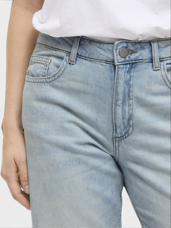 Blauwe loose fit jeans Vipalma Vila
