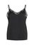 Zwarte top met kant detail Vienna Ravenne Villa