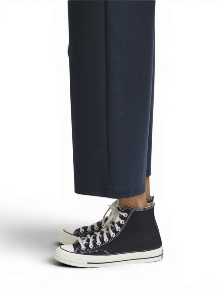 Donkerblauwe wijde losse broek KATE WIDE Ichi