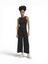 Zwarte wijde losse broek KATE WIDE Ichi 