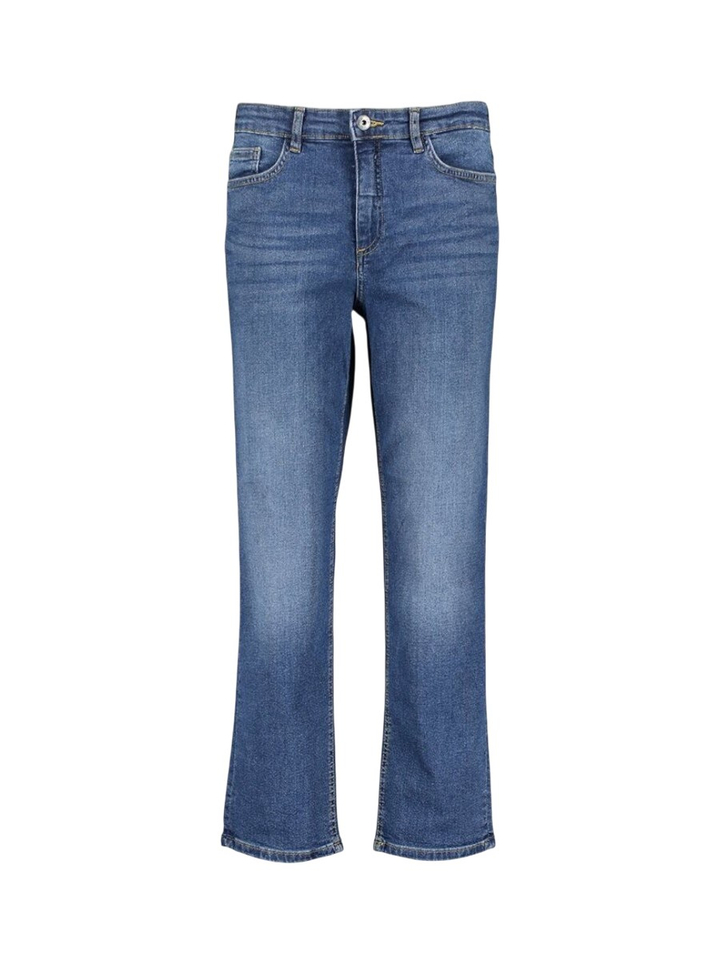 Blauwe cropped jeans Ichi
