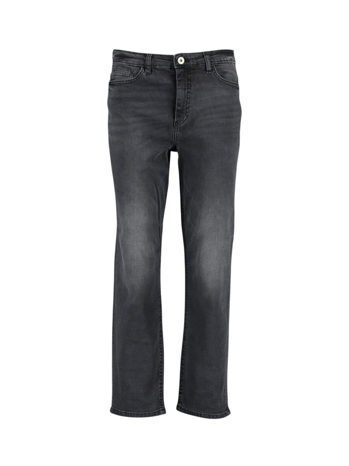 Grijze straight jeans Ichi