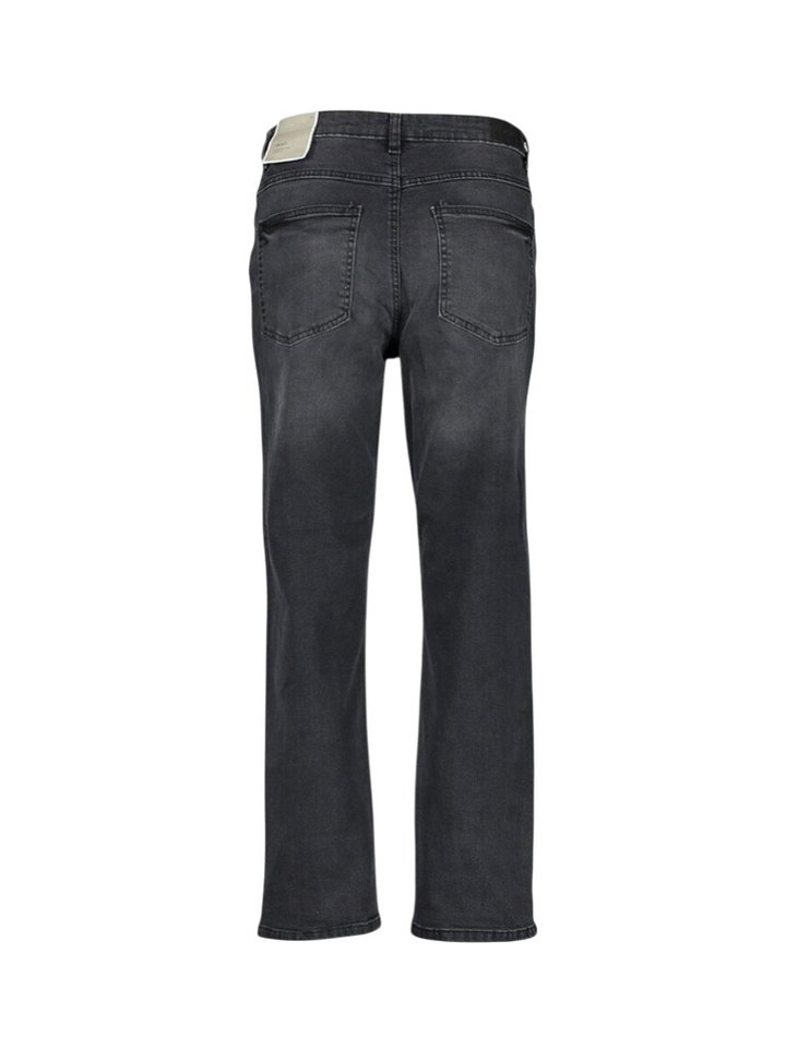 Grijze straight jeans Ichi