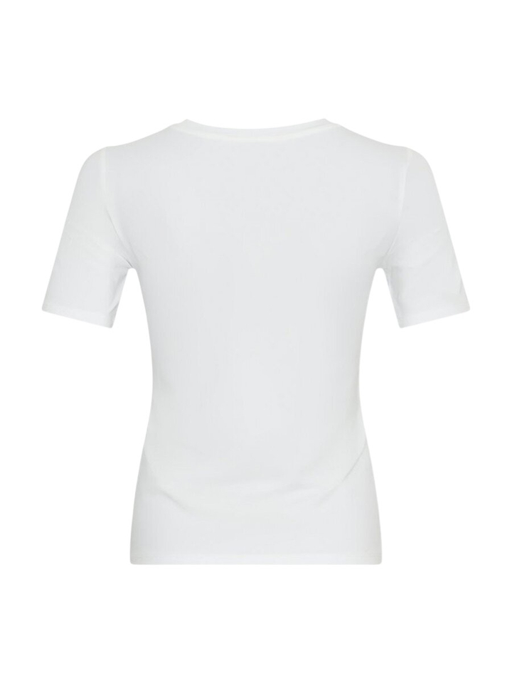 Bright white t-shirt met korte  mouwen MSCH 