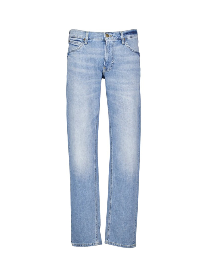 Blauwe straight fit jeans Daren Lee