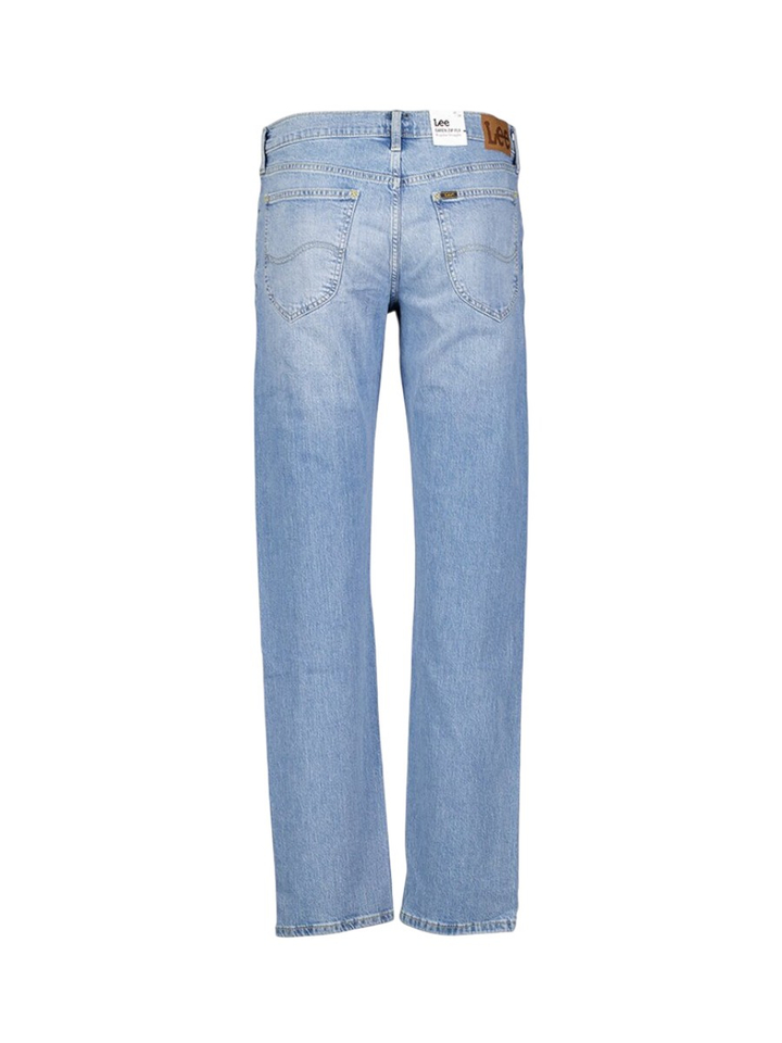 Blauwe straight fit jeans Daren Lee