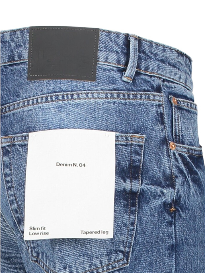 Blauwe slim fit low rise jeans Bellerose