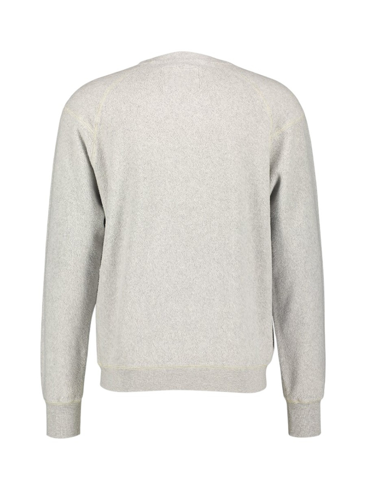Grijze katoenen sweater in fleece stof Bellerose