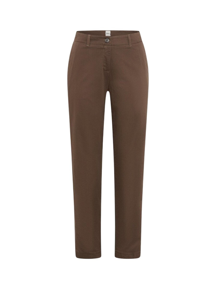 Chocolade bruine broek Brax