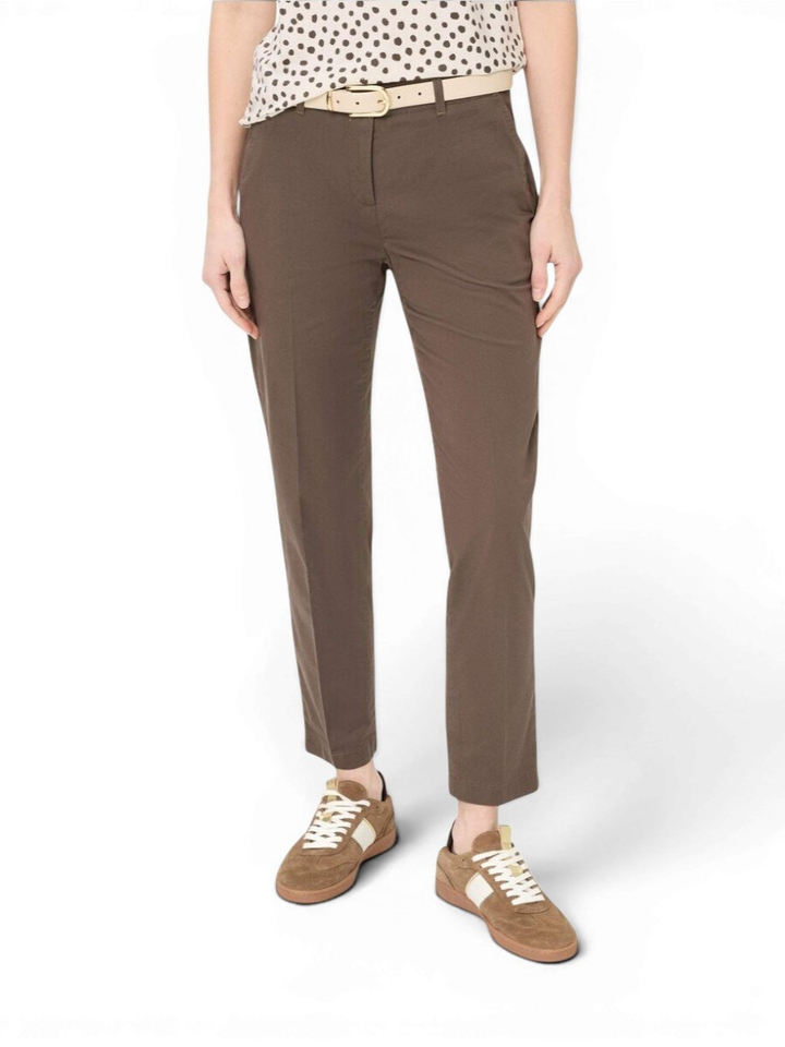 Chocolade bruine broek Brax