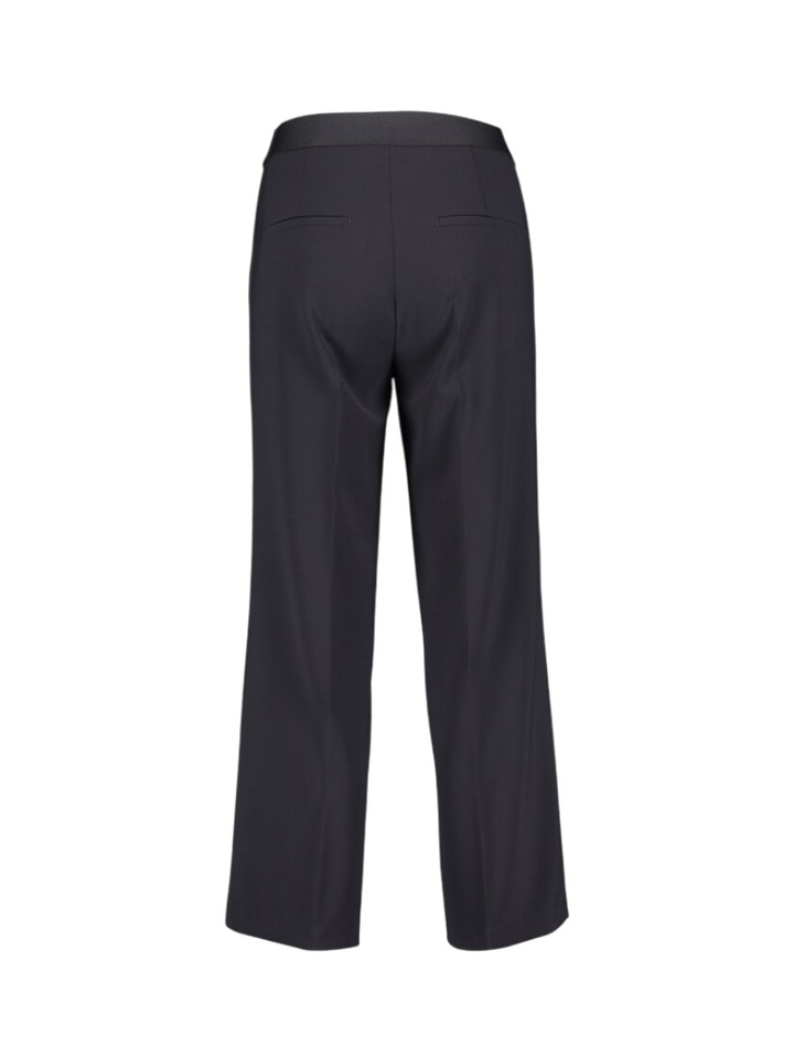 Donkerblauw losvallende broek met elastiek Cameron Cambio