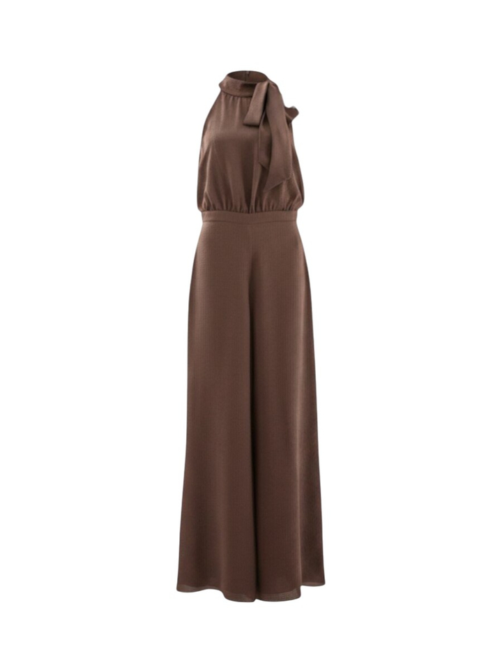 Bruine feestelijke jumpsuit Swing