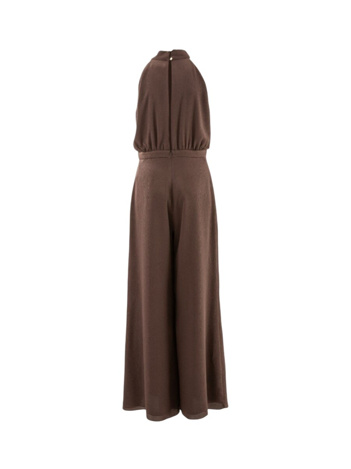 Bruine feestelijke jumpsuit Swing