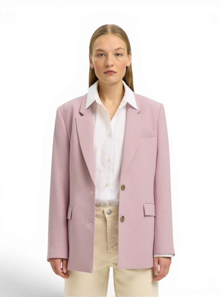 Roze blazer Rita Selected Femme 