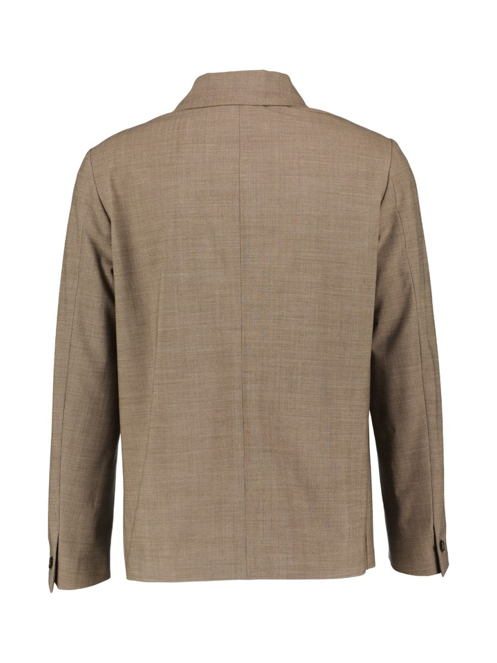 Bruine casual vest Mos Mosh 