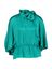 Groene blouse in metallic look met elastische band Stella Nova 