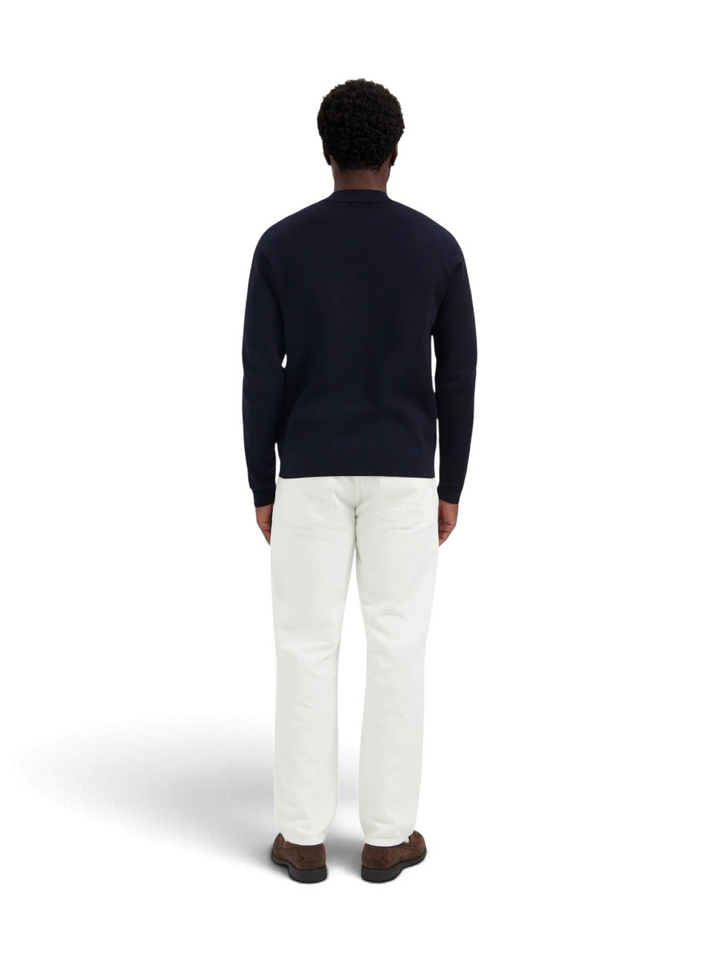 Donkerblauwe pull met ronde hals Dstrezzed 
