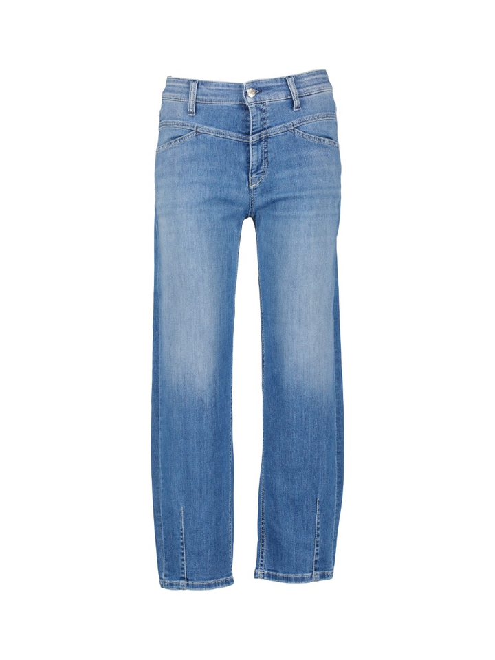 Blauwe barrel jeans Elin Cambio