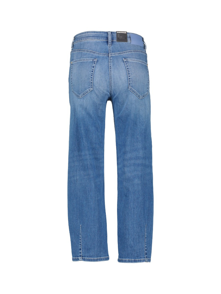 Blauwe barrel jeans Elin Cambio