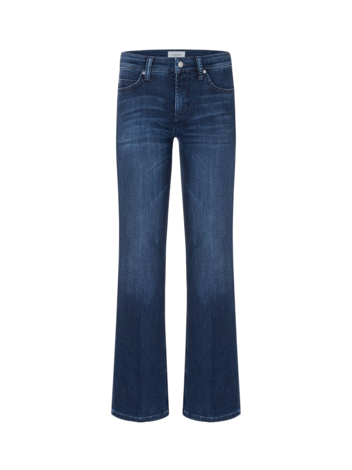 Blauwe flared fit jeans Paris Flared Cambio