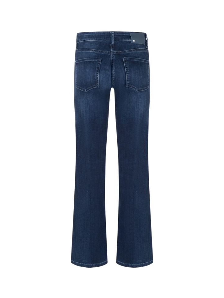 Blauwe flared fit jeans Paris Flared Cambio