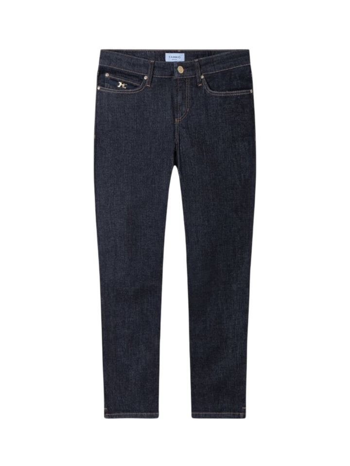 Donkerblauwe 7/8 jeans Piper Short Cambio