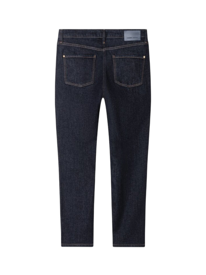 Donkerblauwe 7/8 jeans Piper Short Cambio