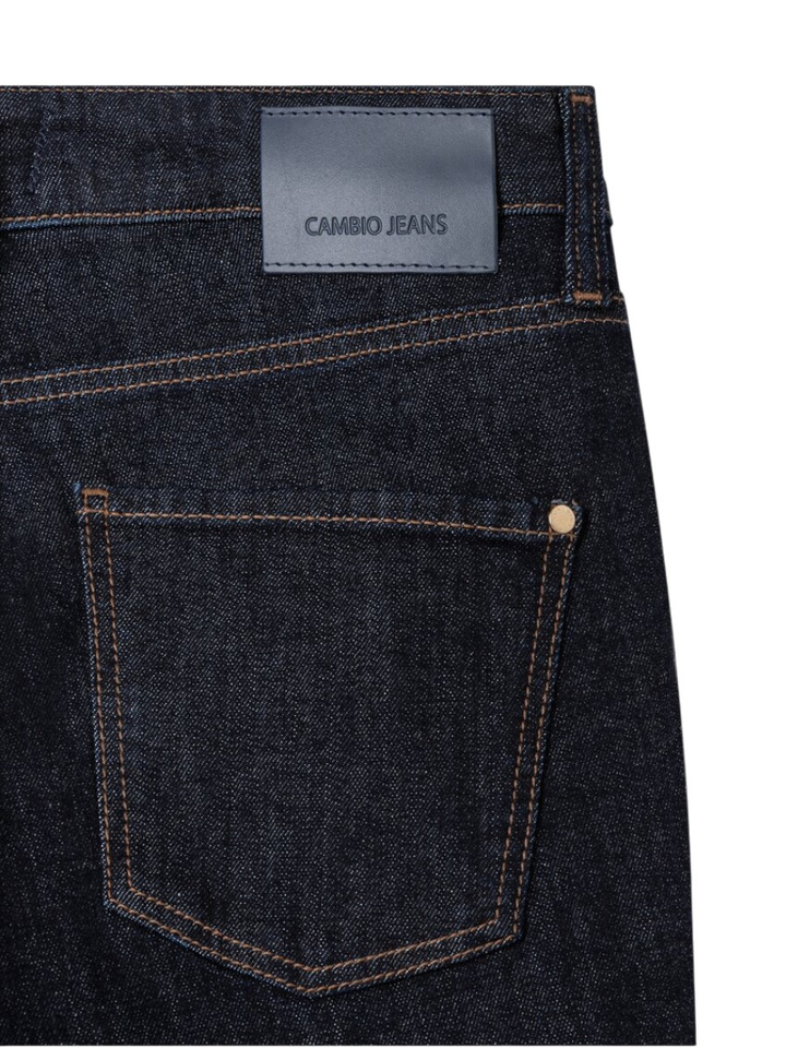 Donkerblauwe 7/8 jeans Piper Short Cambio