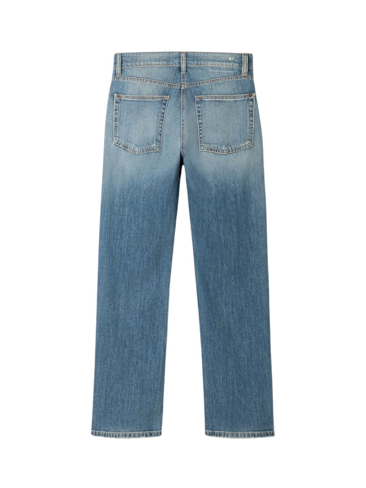 Blauwe straight jeans Gini long Cambio