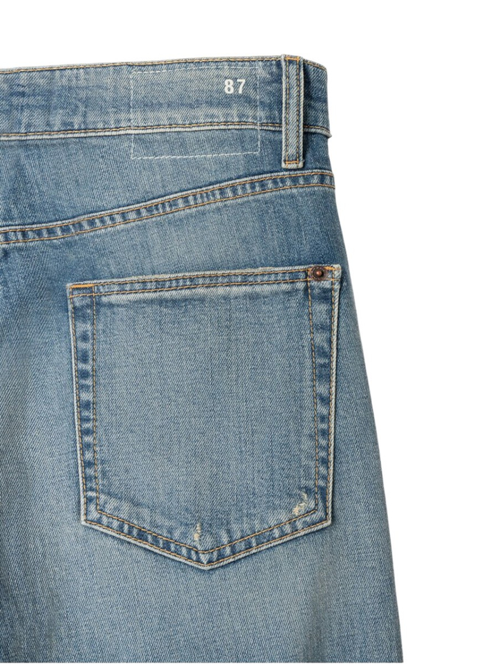 Blauwe straight jeans Gini long Cambio