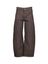 Donkebruine barrel fit jeans Cambio 