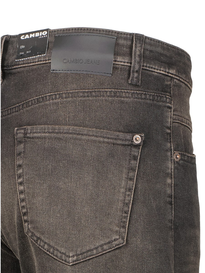 Zwarte barrel fit jeans Elin Cambio