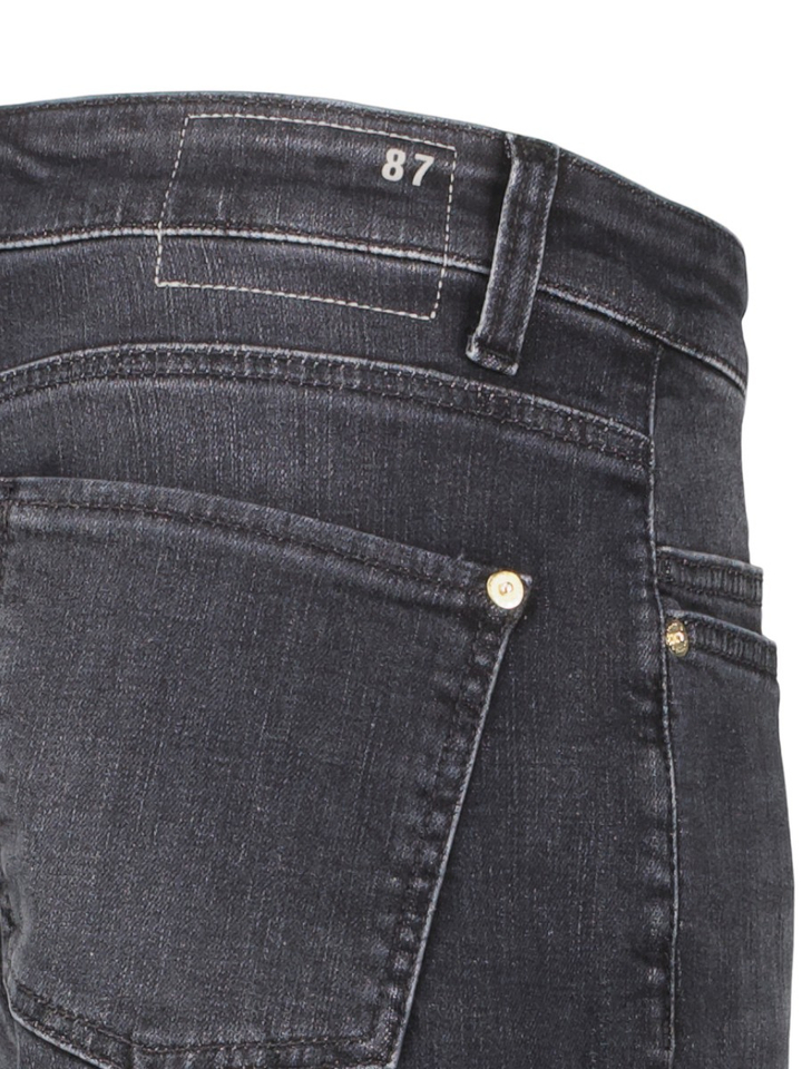 Zwarte wide leg jeans Cambio 