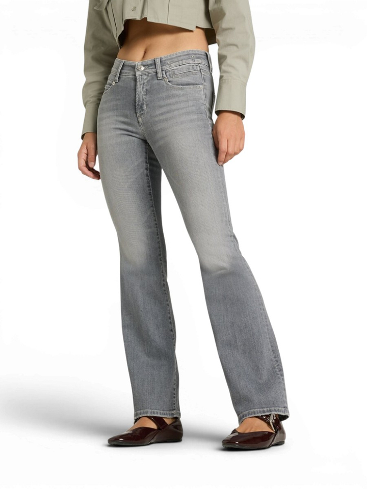 Grijze flared fit jeans Paris Flared Cambio