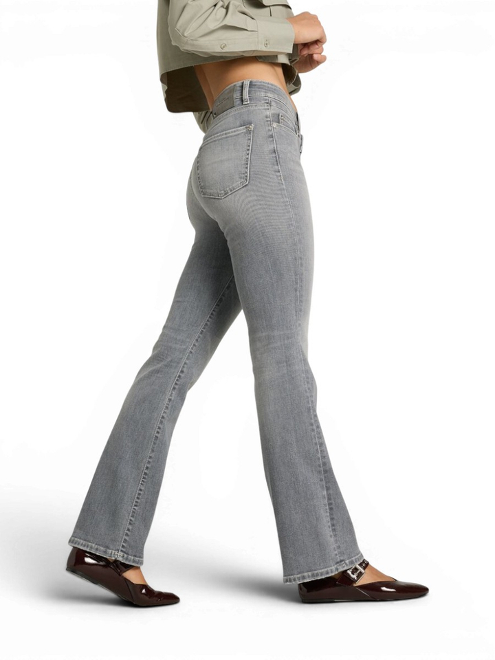 Grijze flared fit jeans Paris Flared Cambio