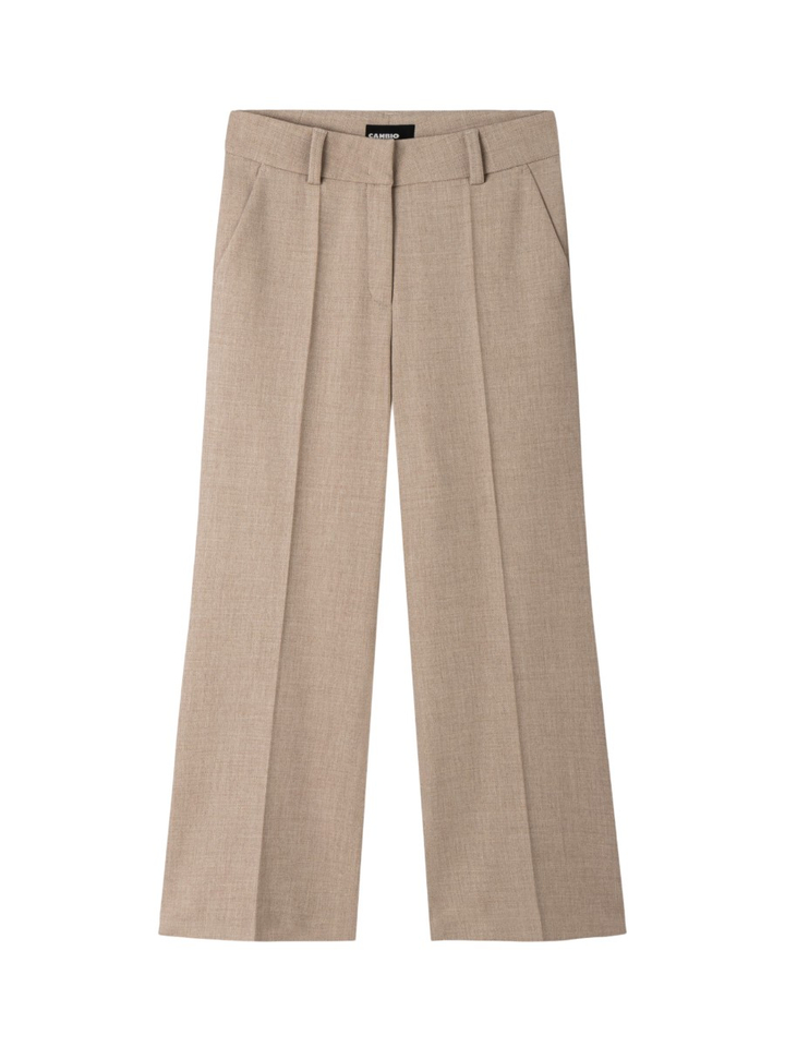 Beige geklede broek California Cambio