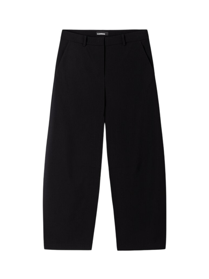 Zwarte broek met rechte pijpen Edita Cambio