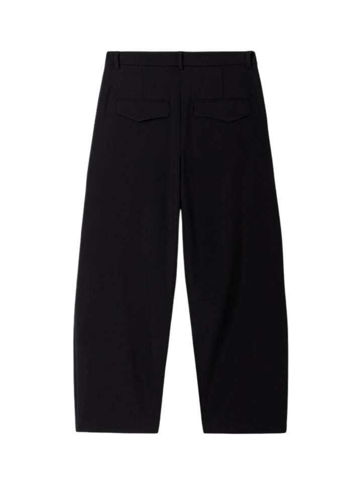 Zwarte broek met rechte pijpen Edita Cambio